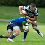 L'équipe écossaise de rugby Club XV face à l'Irlande à Dublin