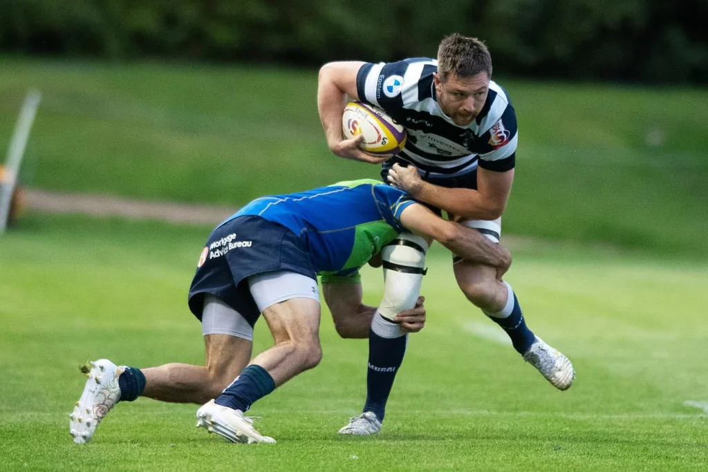 L'équipe écossaise de rugby Club XV face à l'Irlande à Dublin