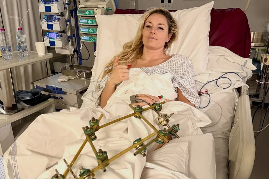Lindsey Vonn se remet d'une troisième chirurgie après sa chute aux Jeux Olympiques