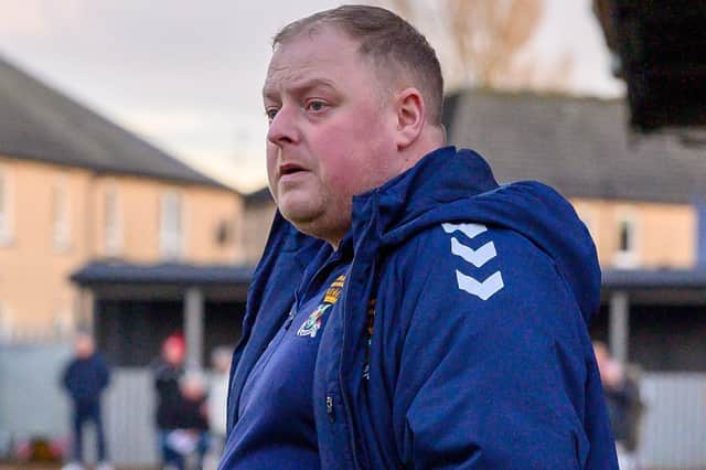 David Brown, manager de Coldstream