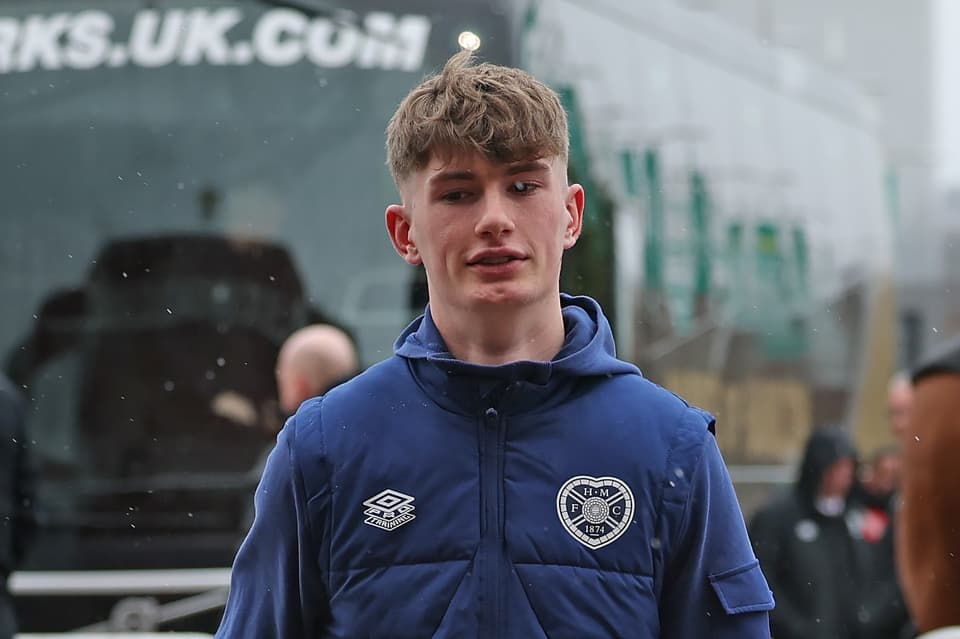 James Wilson, attaquant des Hearts