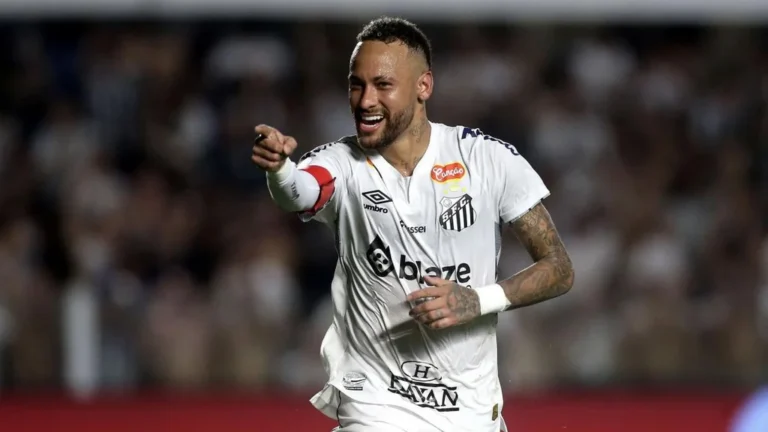 Neymar avec Santos avant la Coupe du monde 2026