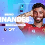 Bruno Fernandes sacré joueur de la saison en Premier League après l’essor de Manchester United