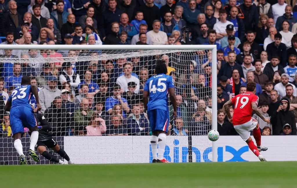 Chelsea contre Nottingham Forest à Stamford Bridge