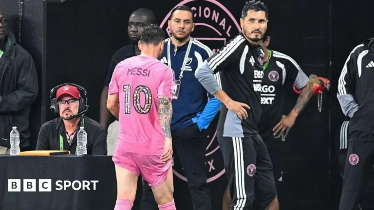Lionel Messi sorti avant la fin avec l’Inter Miami : l’Argentine surveille une alerte à trois semaines du Mondial