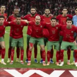 Les joueurs du Maroc posent avant la Coupe du monde 2026