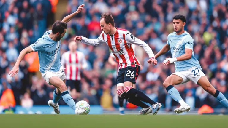 Manchester City écrase Brentford et revient à deux points d’Arsenal
