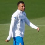 Kylian Mbappé avec le Real Madrid avant le Clasico contre Barcelone