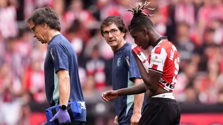Nico Williams sort blessé avec l’Athletic et inquiète l’Espagne avant le Mondial