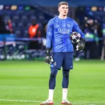 Renato Marin, gardien du Paris Saint-Germain, avant PSG-Lorient