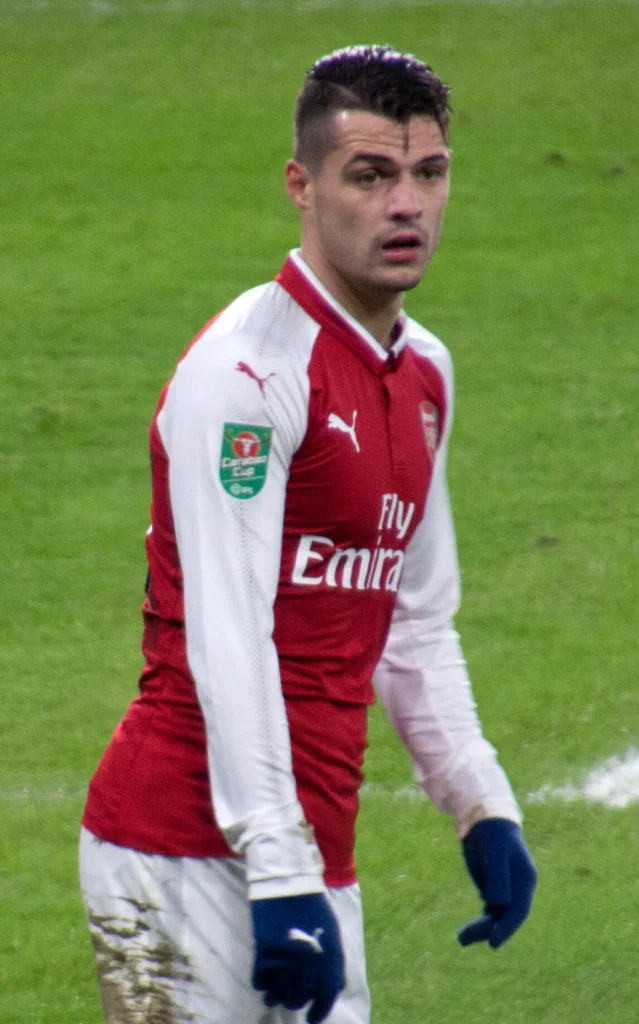 Granit Xhaka avec la Suisse avant la Coupe du monde 2026