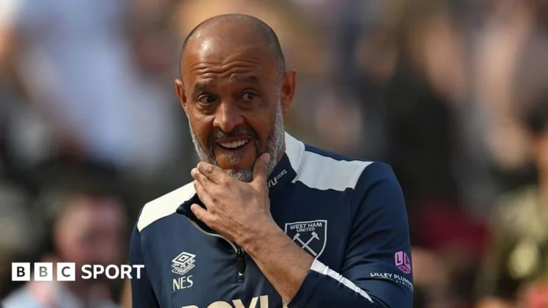 West Ham : Nuno joue son avenir après la relégation
