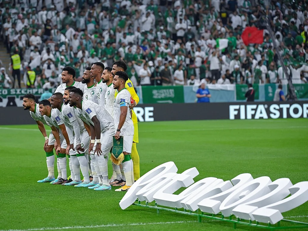 La sélection d’Arabie saoudite lors de la Coupe du monde 2022