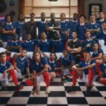 Visuel officiel de la FFF présentant les 26 Bleus retenus par Didier Deschamps pour la Coupe du monde 2026