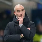 L'entraîneur italien Enzo Maresca lors d'un match de Ligue des champions, photo AP de 2025