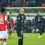 Kylian Mbappé, capitaine de l'équipe de France, en conférence de presse à Boston avant le premier match des Bleus au Mondial 2026