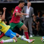 Bilal El Khannouss et le Maroc face au Brésil pendant le Mondial 2026