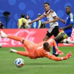 Action du match Allemagne-Curaçao lors de la Coupe du monde 2026