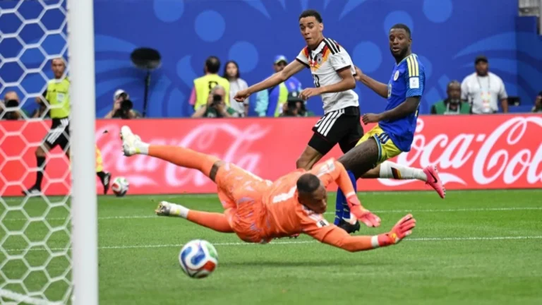 Action du match Allemagne-Curaçao lors de la Coupe du monde 2026