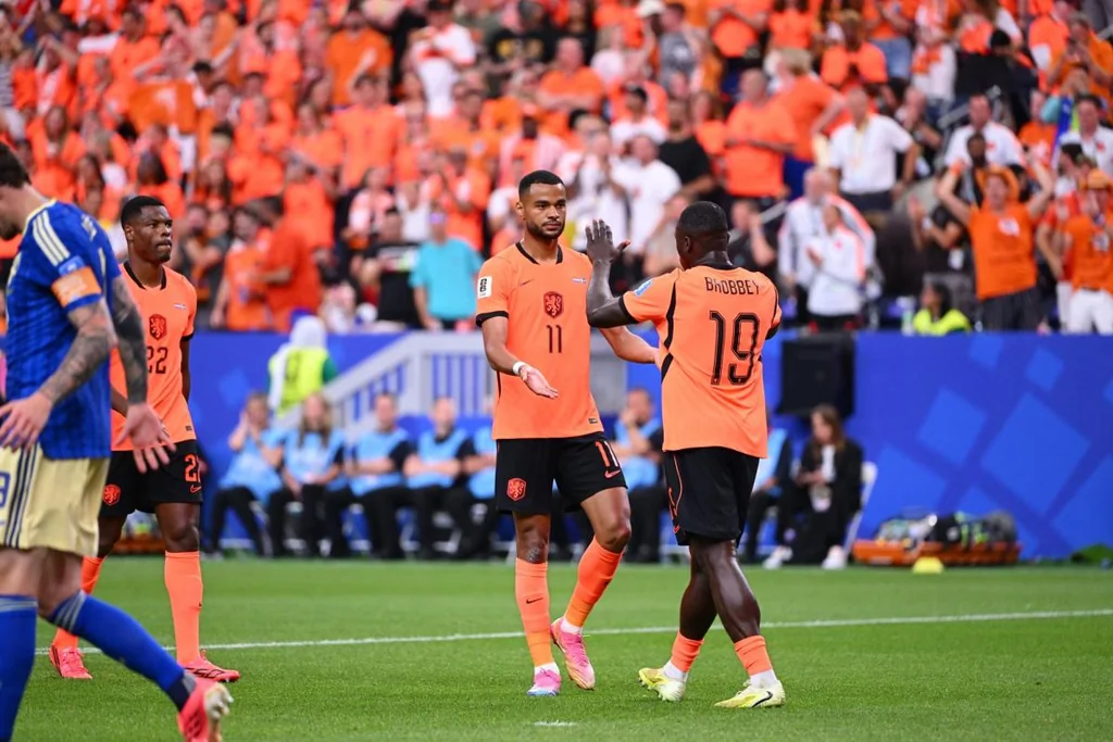 Cody Gakpo et les Pays-Bas visent la première place du groupe F, 25 juin 2026 — L'Équipe / F. Faugere