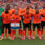 Les joueurs de l'équipe des Pays-Bas lors d'un match de la Coupe du monde 2026