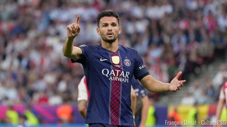 Gonçalo Ramos sous le maillot du Paris Saint-Germain