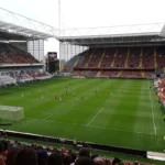 Vue intérieure du Stade Bollaert-Delelis, à Lens, qui accueillera le Trophée des Champions 2026 entre le PSG et le RC Lens le 16 août 2026