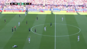 Amadou Onana lors de la Coupe du monde 2026