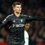 Illan Meslier sous les couleurs de Leeds United