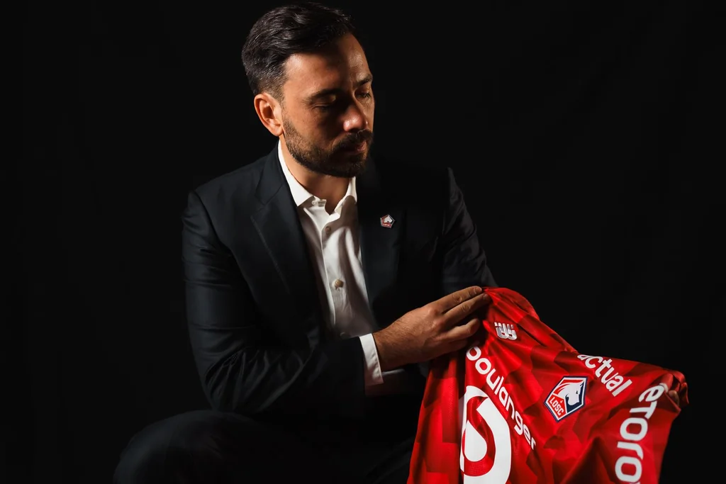 Davide Ancelotti, entraîneur du LOSC