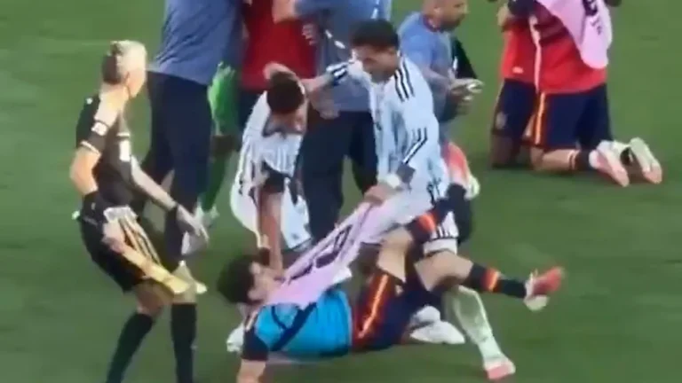 Altercation après la finale Espagne-Argentine de la Coupe du monde 2026