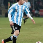 Lionel Messi sous le maillot de la sélection argentine, avant un match de la Coupe du monde 2026