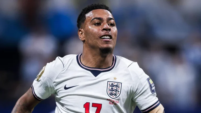Morgan Rogers avec l'Angleterre lors de la Coupe du monde 2026