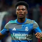 Aurélien Tchouaméni sous le maillot du Real Madrid