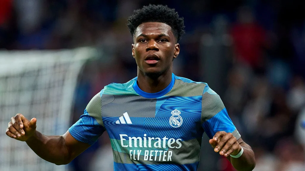 Aurélien Tchouaméni sous le maillot du Real Madrid