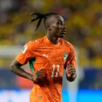 Yan Diomandé sous le maillot du RB Leipzig